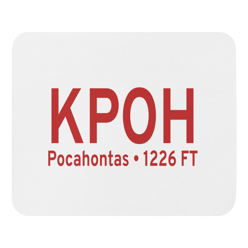 Pocahontas Municipal Airport (KPOH) ICAO  Mouse Pad 