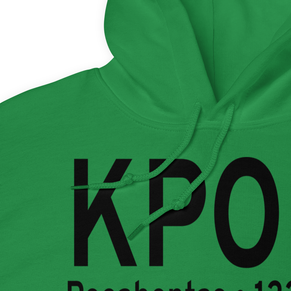 Pocahontas Municipal Airport (KPOH) ICAO Hoodie Sweatshirt 