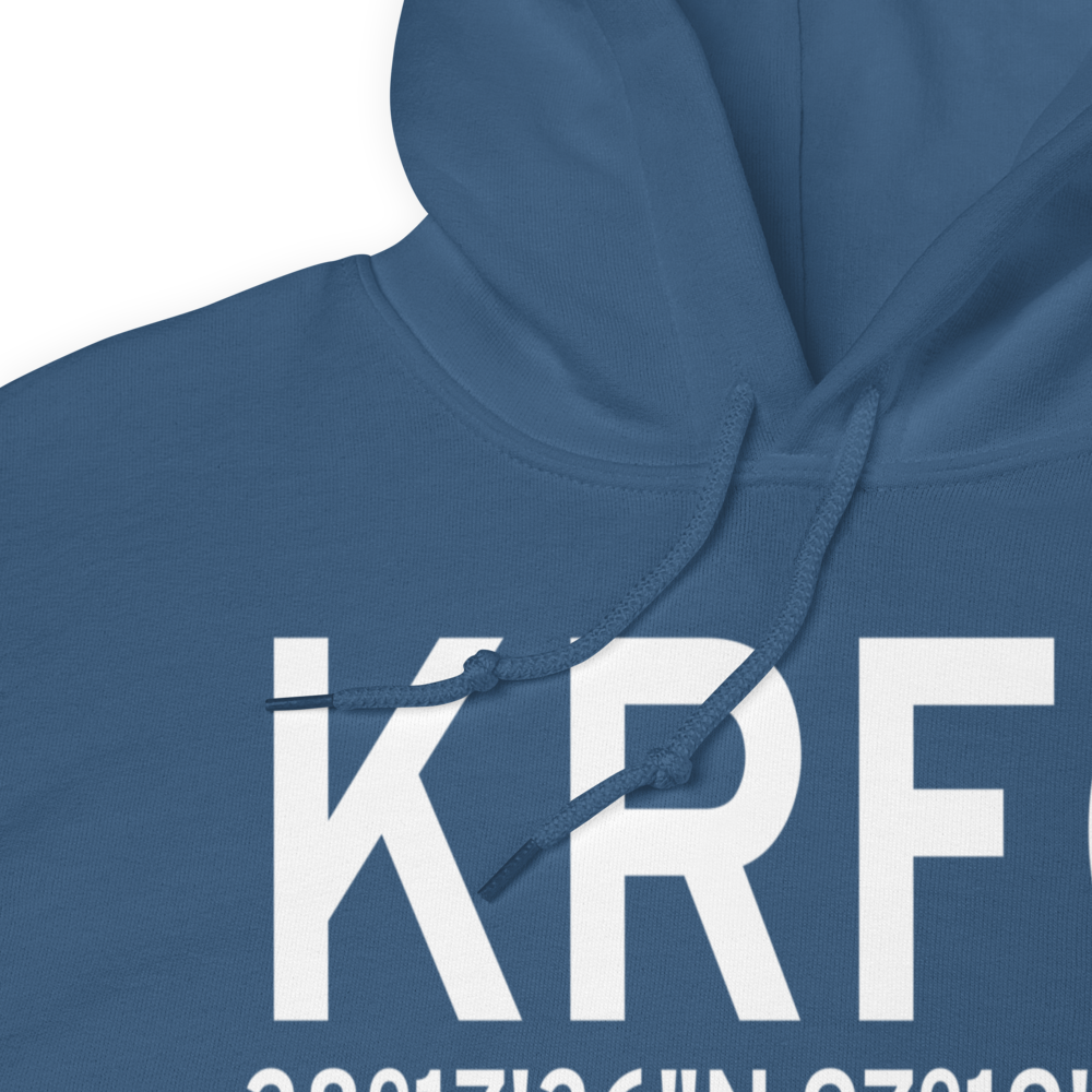 Rooke Field (KRFG) ICAO Hoodie Sweatshirt 