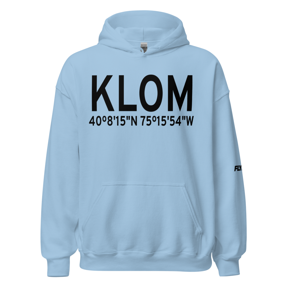 Wings Field (KLOM) ICAO Hoodie Sweatshirt 