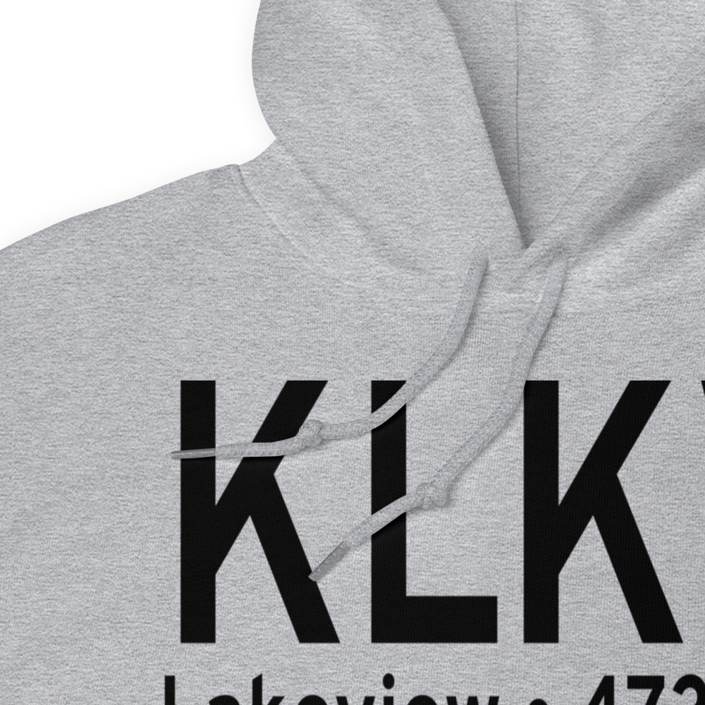 Lake County Airport (KLKV) ICAO Hoodie Sweatshirt 