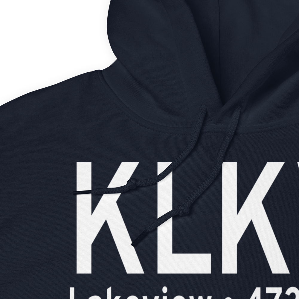 Lake County Airport (KLKV) ICAO Hoodie Sweatshirt 