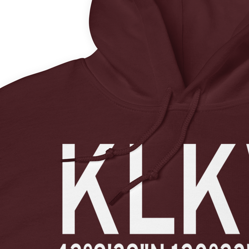 Lake County Airport (KLKV) ICAO Hoodie Sweatshirt 