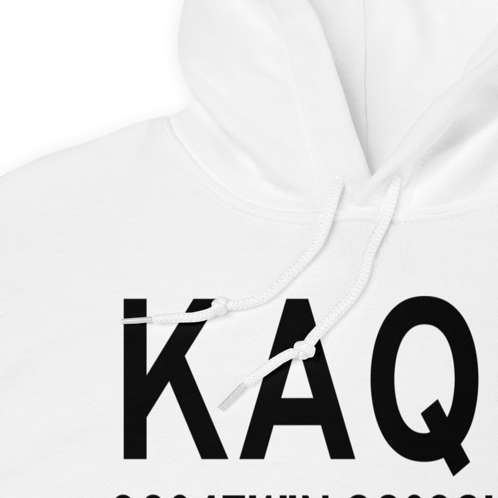 Llano Municipal Airport (KAQO) ICAO Hoodie Sweatshirt 