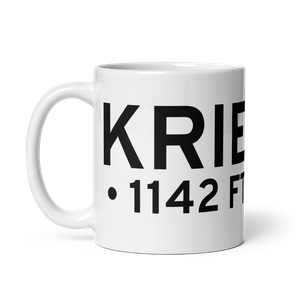 Rice Lake Airport (KRIE) ICAO Mug