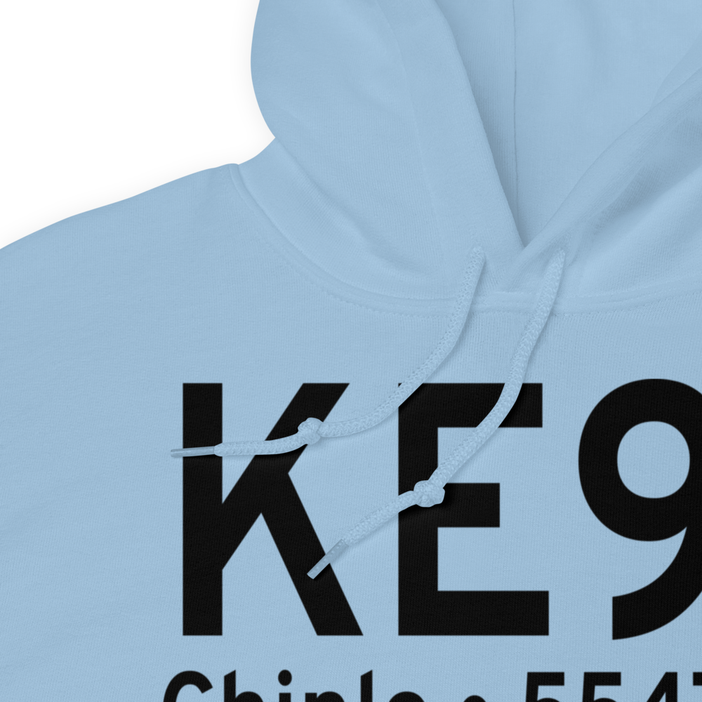 Chinle Municipal Airport (KE91) ICAO Hoodie Sweatshirt 