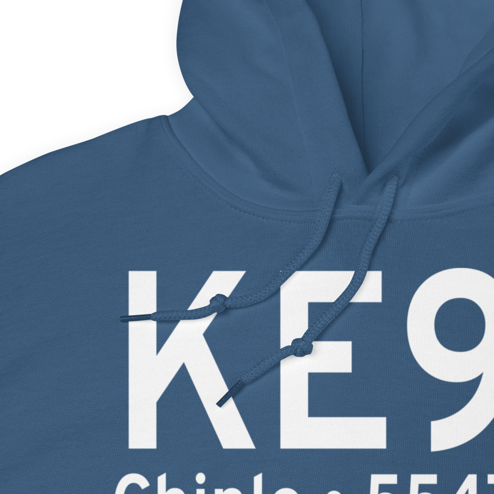 Chinle Municipal Airport (KE91) ICAO Hoodie Sweatshirt 