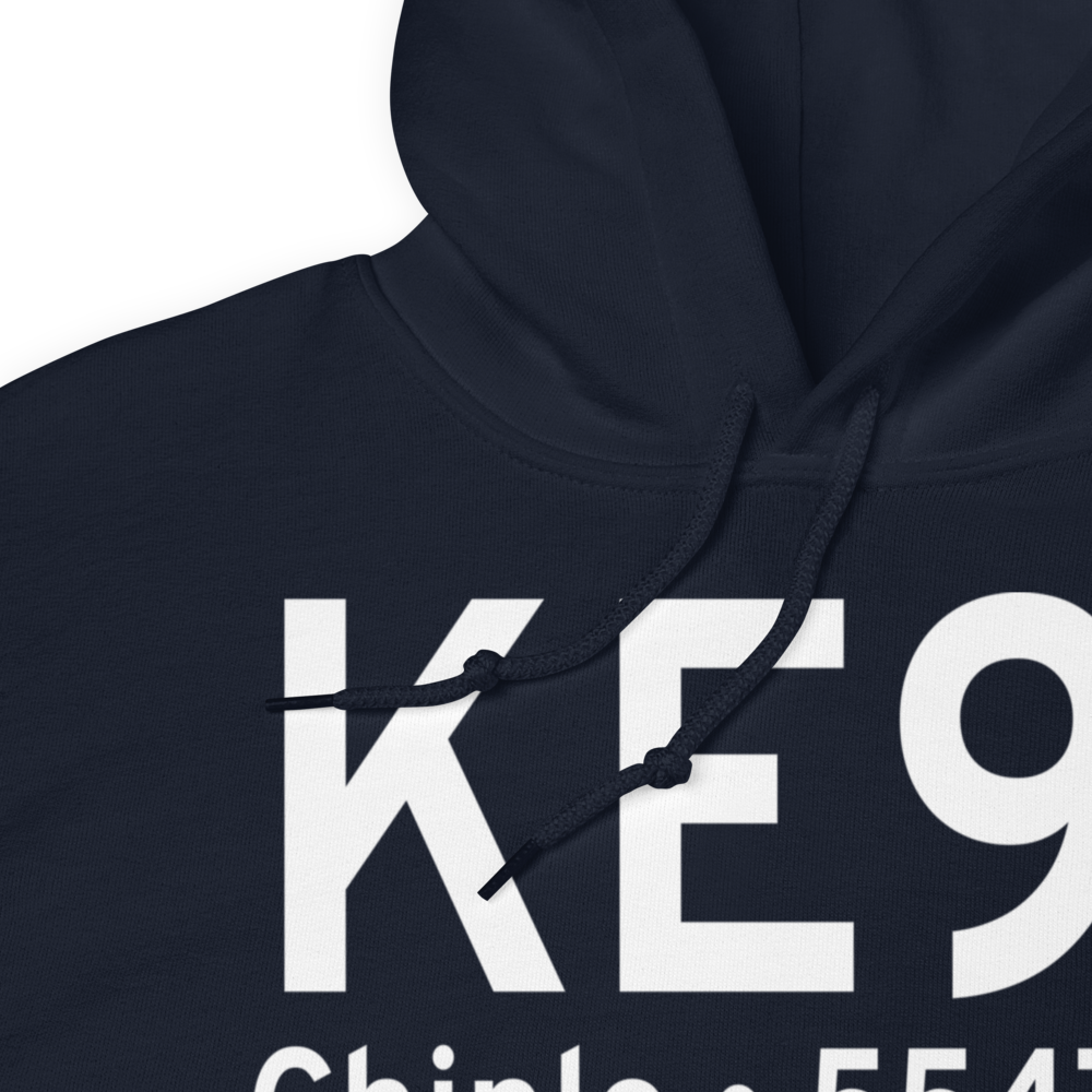 Chinle Municipal Airport (KE91) ICAO Hoodie Sweatshirt 