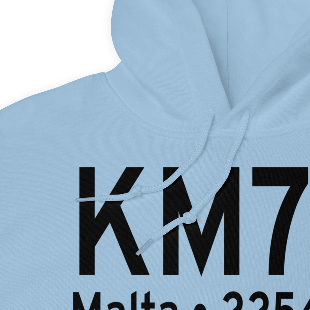Malta Airport (KM75) ICAO Hoodie Sweatshirt 