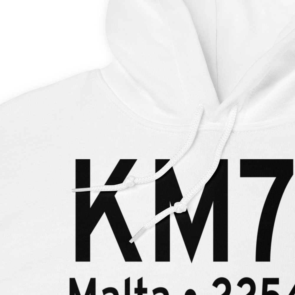 Malta Airport (KM75) ICAO Hoodie Sweatshirt 