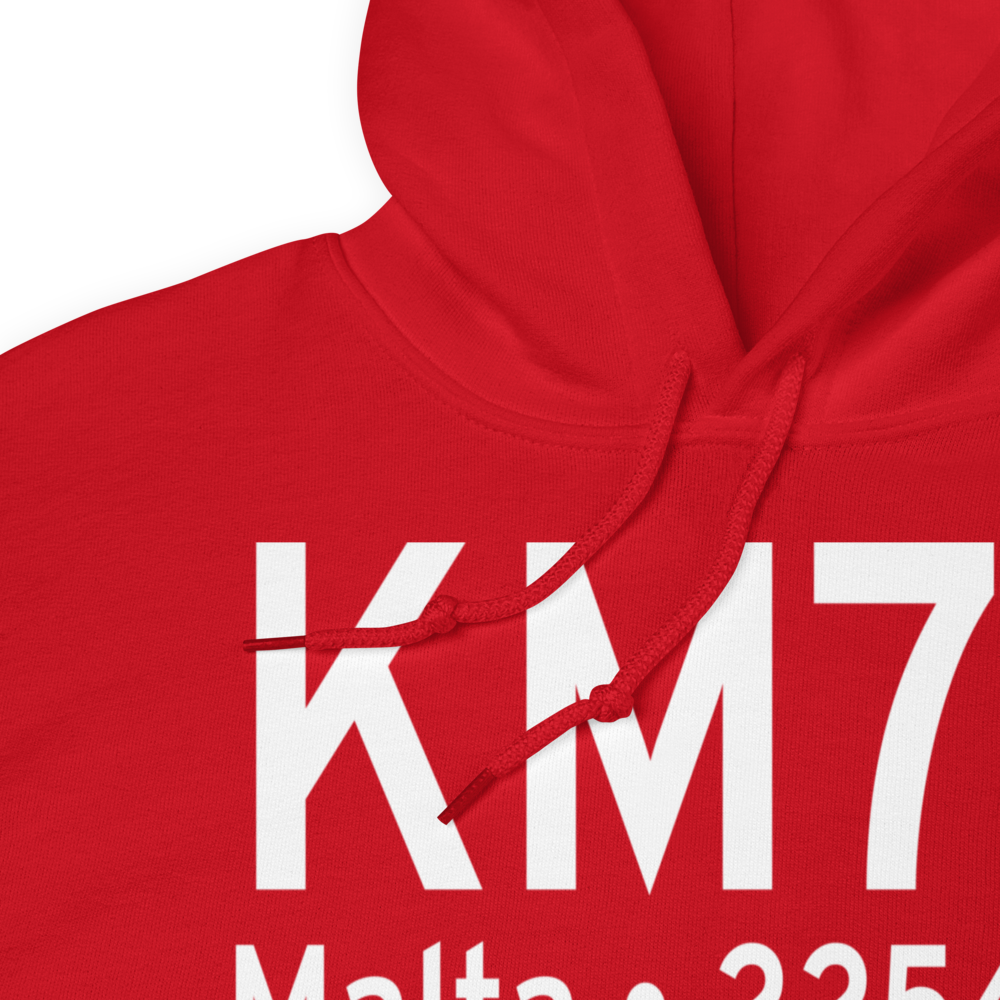 Malta Airport (KM75) ICAO Hoodie Sweatshirt 