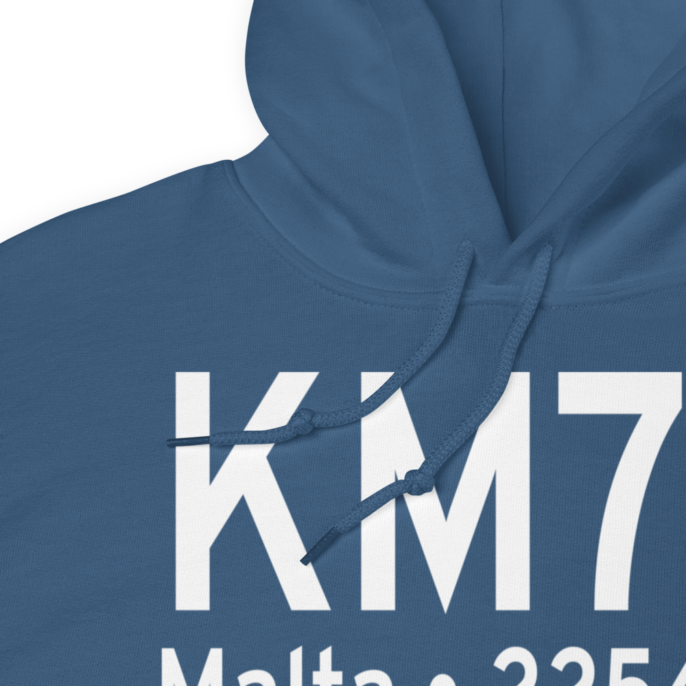 Malta Airport (KM75) ICAO Hoodie Sweatshirt 