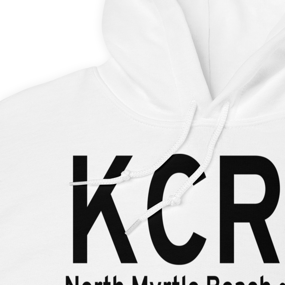Grand Strand Airport (KCRE) ICAO Hoodie Sweatshirt 