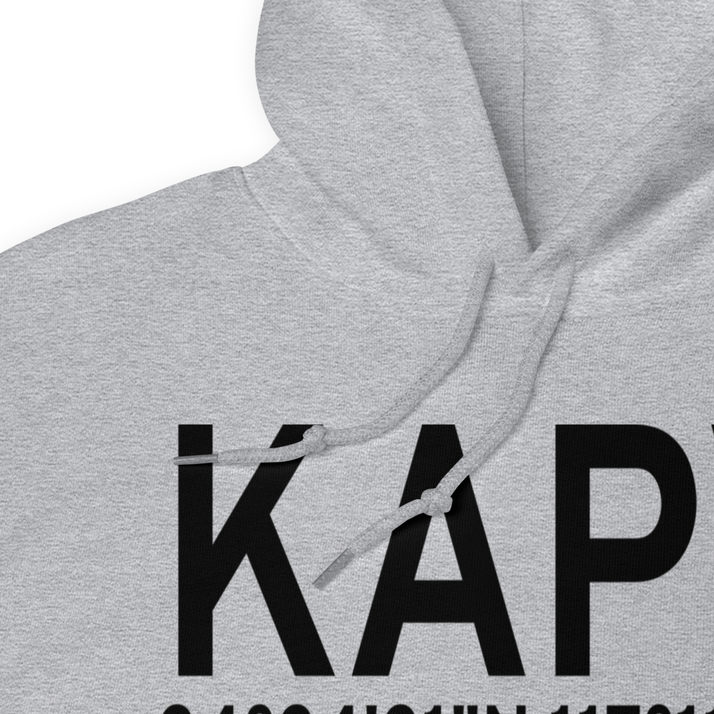 Apple Valley Airport (KAPV) ICAO Hoodie Sweatshirt 