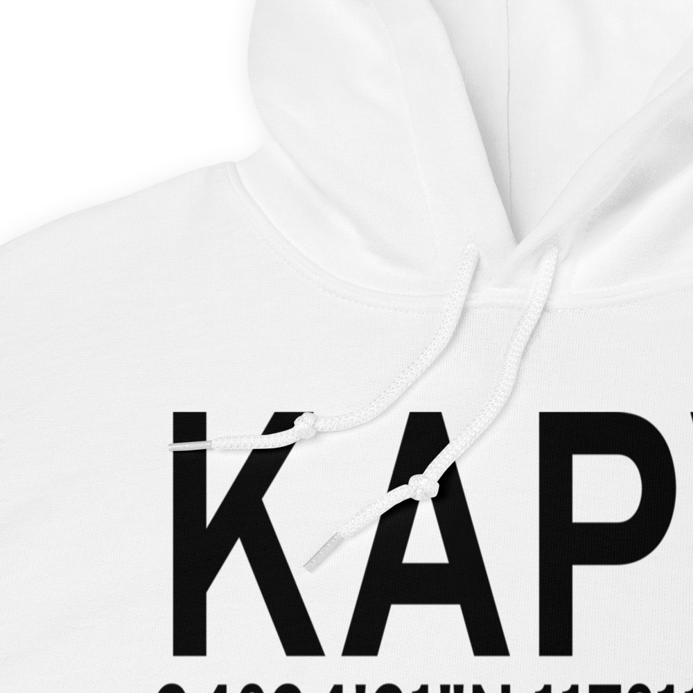 Apple Valley Airport (KAPV) ICAO Hoodie Sweatshirt 