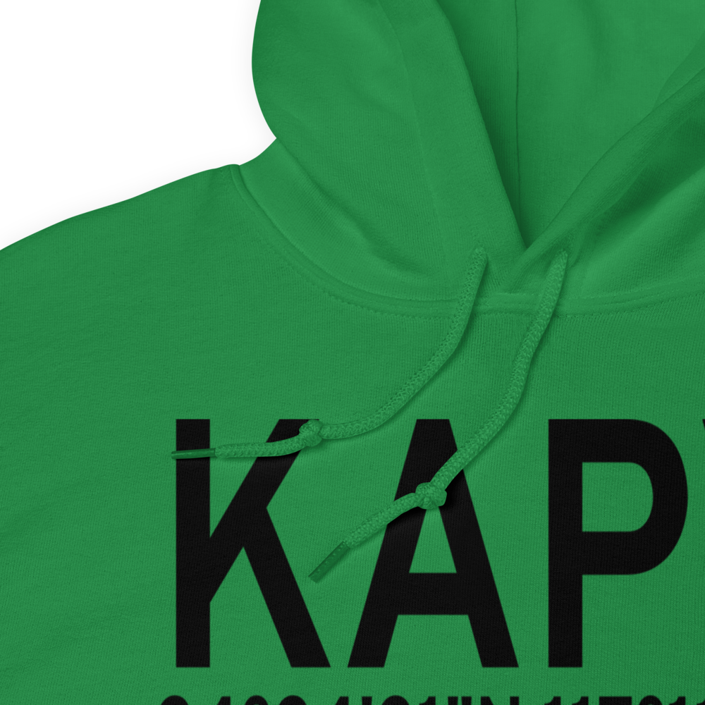 Apple Valley Airport (KAPV) ICAO Hoodie Sweatshirt 
