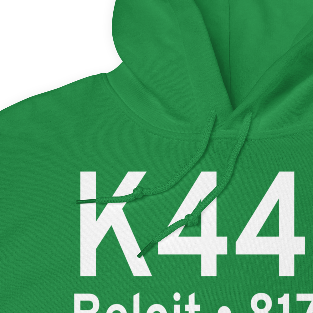 Beloit Airport (K44C) ICAO Hoodie Sweatshirt 
