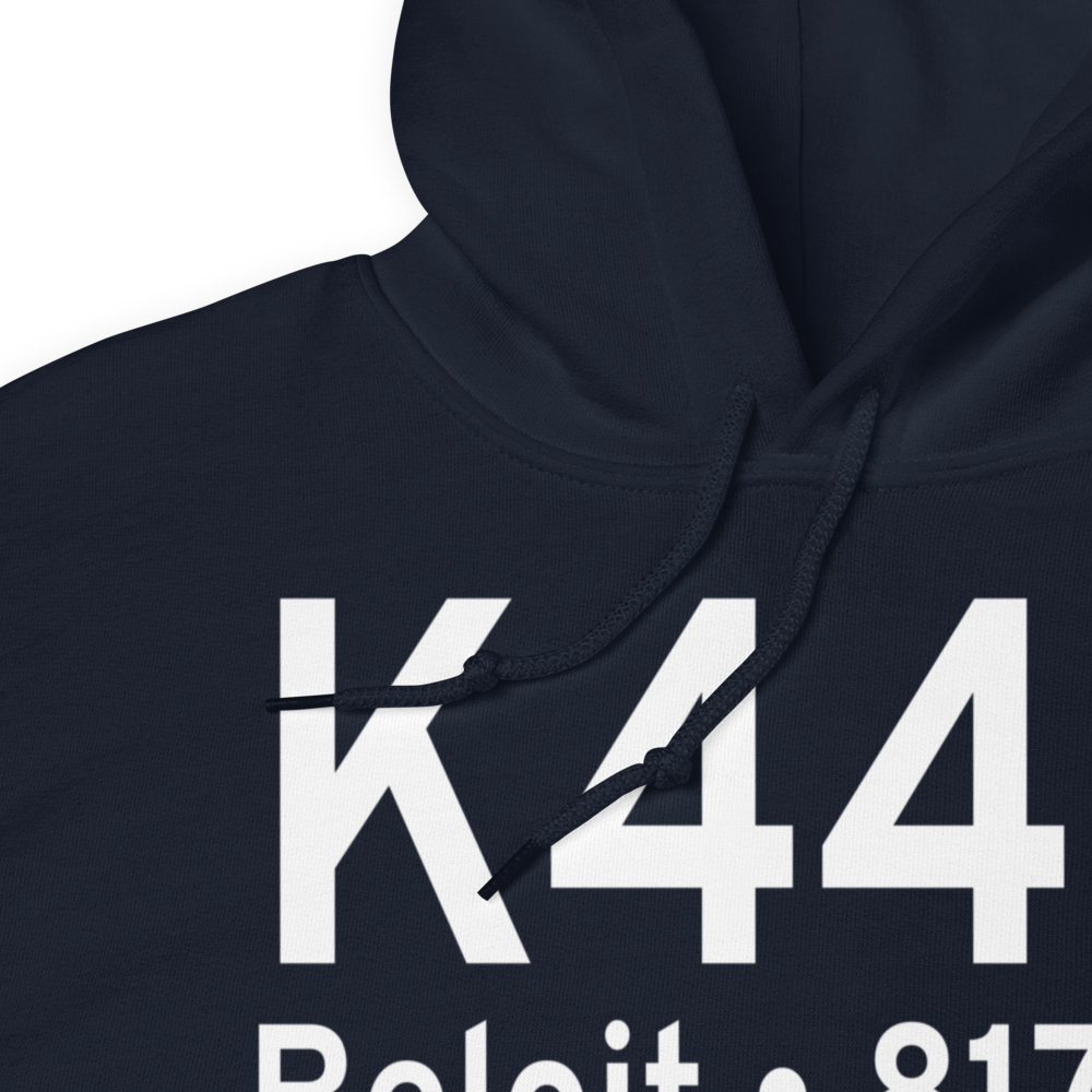 Beloit Airport (K44C) ICAO Hoodie Sweatshirt 