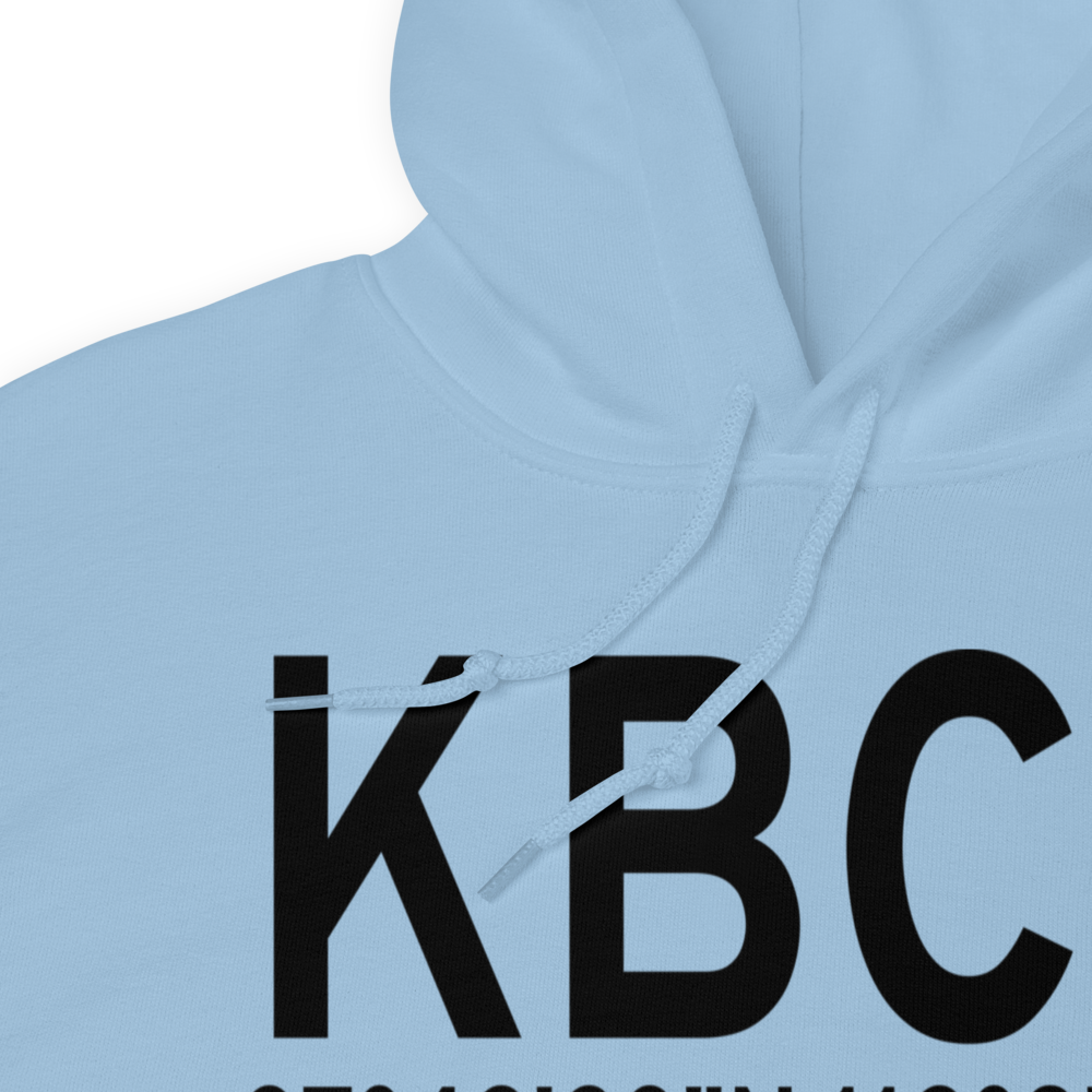 Bryce Canyon Airport (KBCE) ICAO Hoodie Sweatshirt 