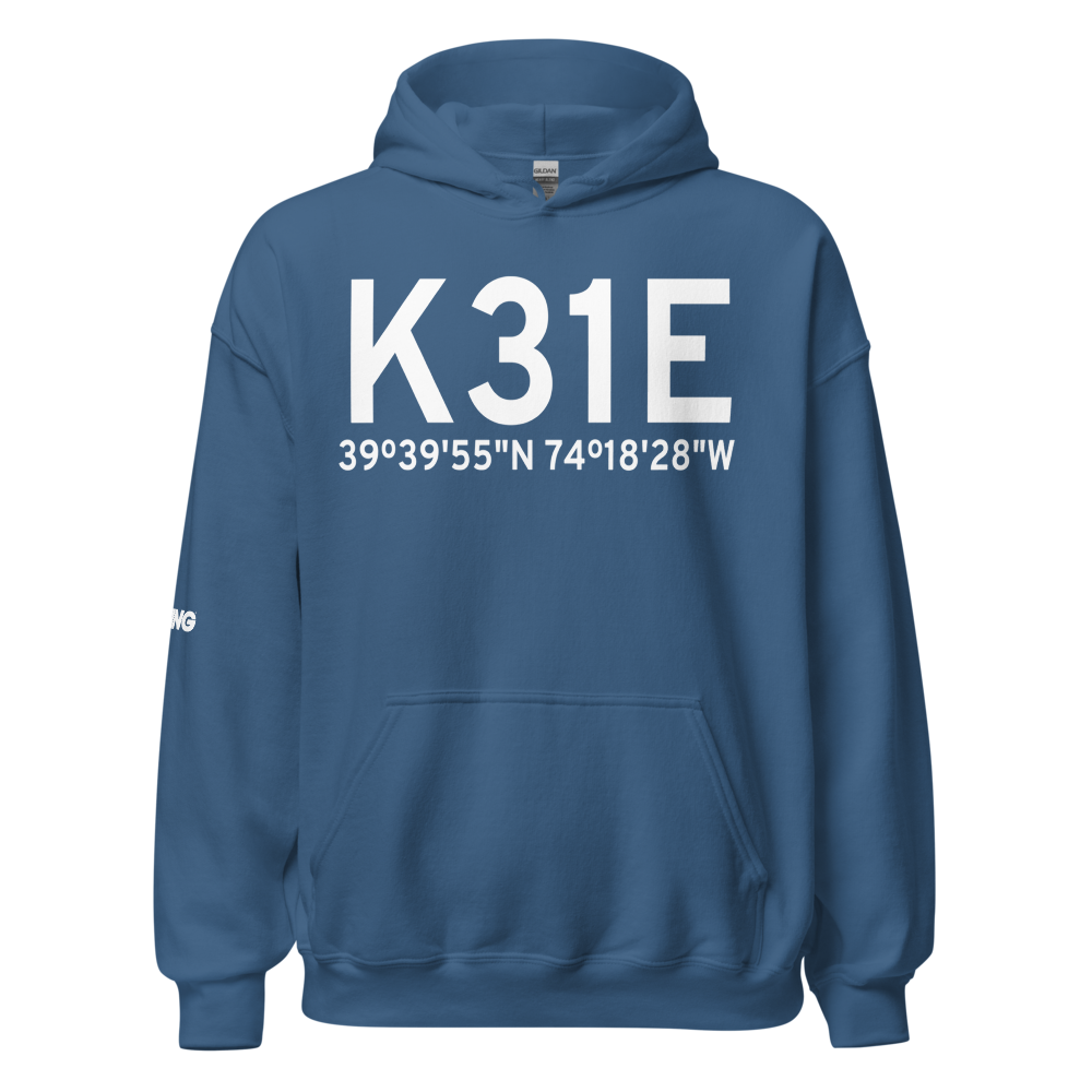 Eagles Nest Airport (K31E) ICAO Hoodie Sweatshirt 