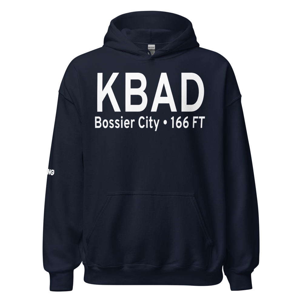Barksdale Air Force Base (KBAD) ICAO Hoodie Sweatshirt 
