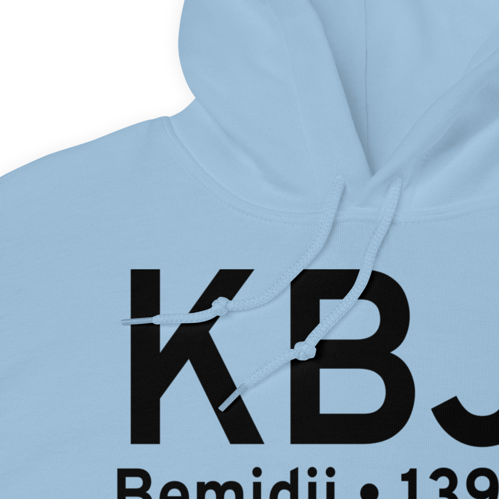 Bemidji Regional Airport (KBJI) ICAO Hoodie Sweatshirt 
