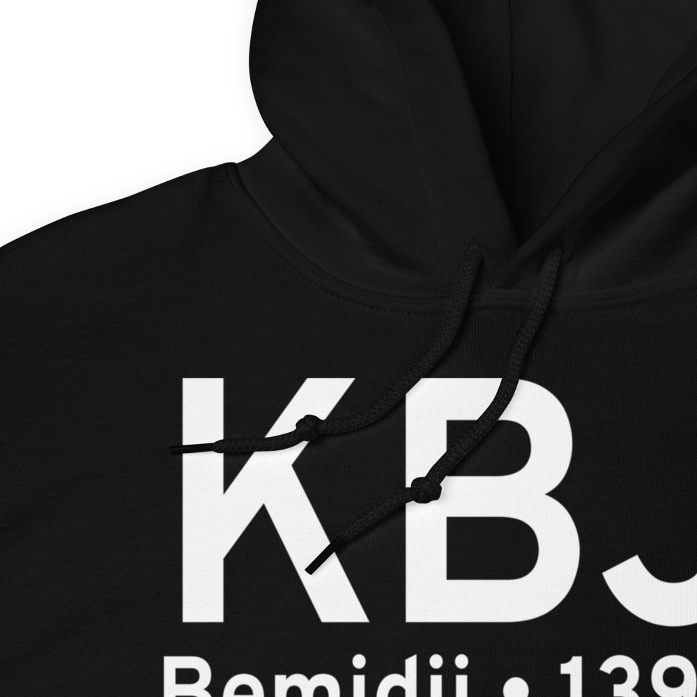 Bemidji Regional Airport (KBJI) ICAO Hoodie Sweatshirt 