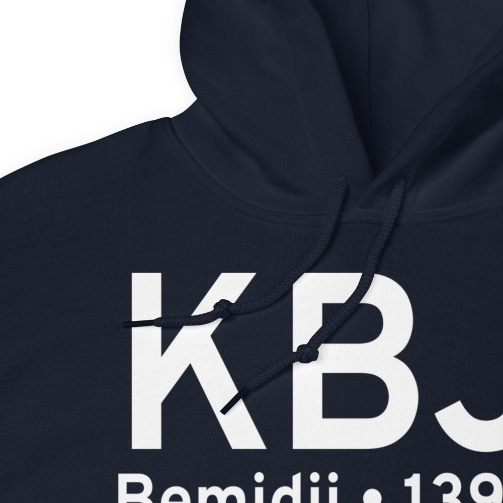 Bemidji Regional Airport (KBJI) ICAO Hoodie Sweatshirt 