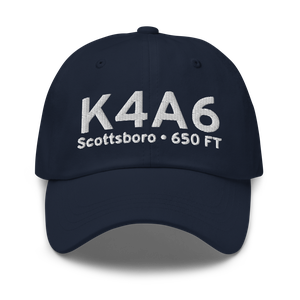 Scottsboro Municipal Word Field (K4A6) ICAO Hat