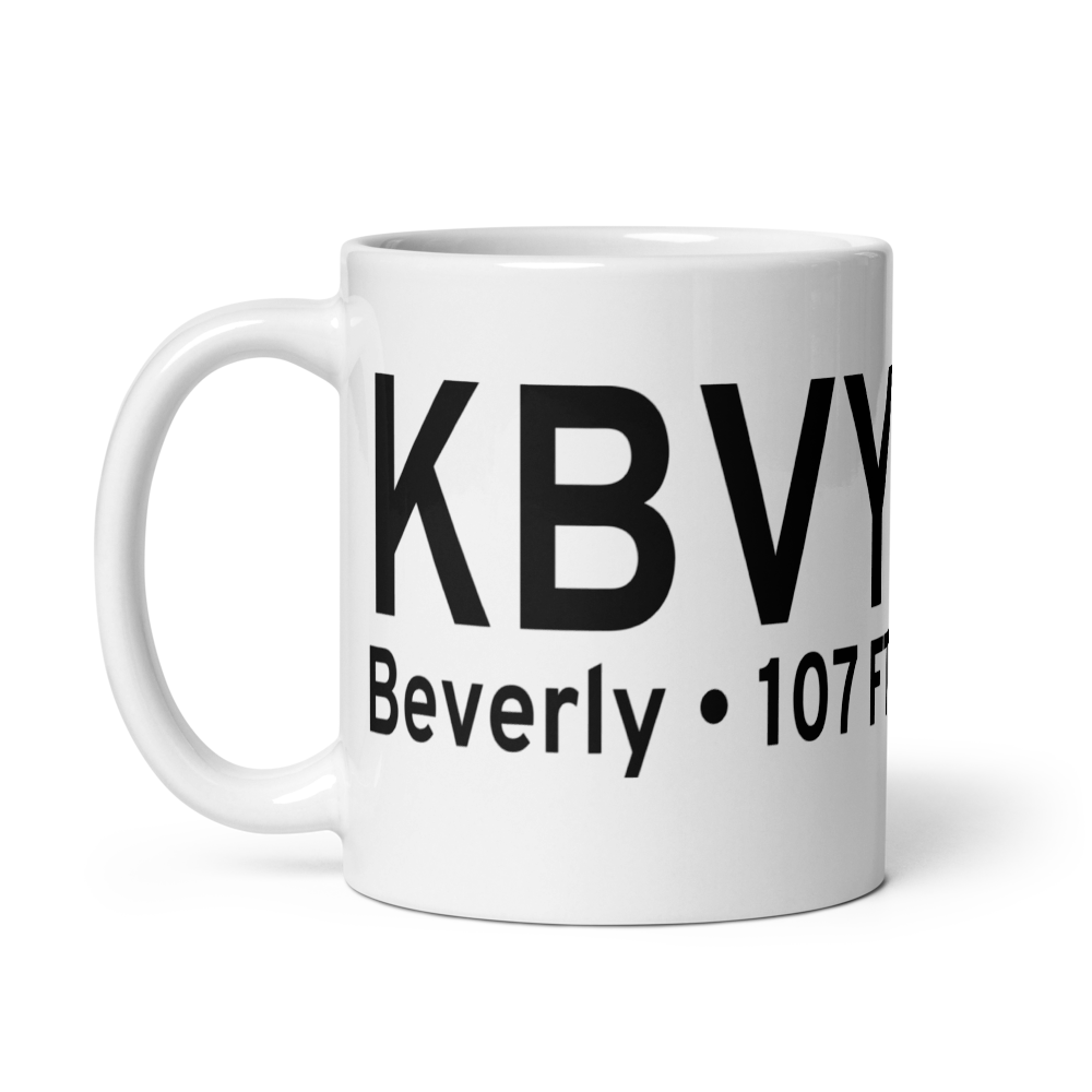 Beverly Municipal Airport (KBVY) ICAO Mug 