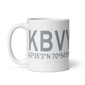 Beverly Municipal Airport (KBVY) ICAO Mug