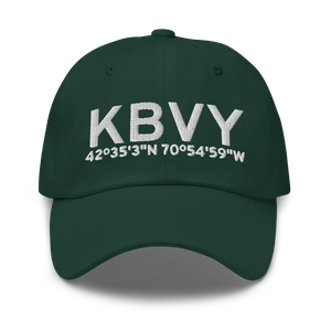 Beverly Municipal Airport (KBVY) ICAO Hat