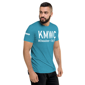 Lawrence J Timmerman Airport (KMWC) ICAO Tri-blend T-Shirt
