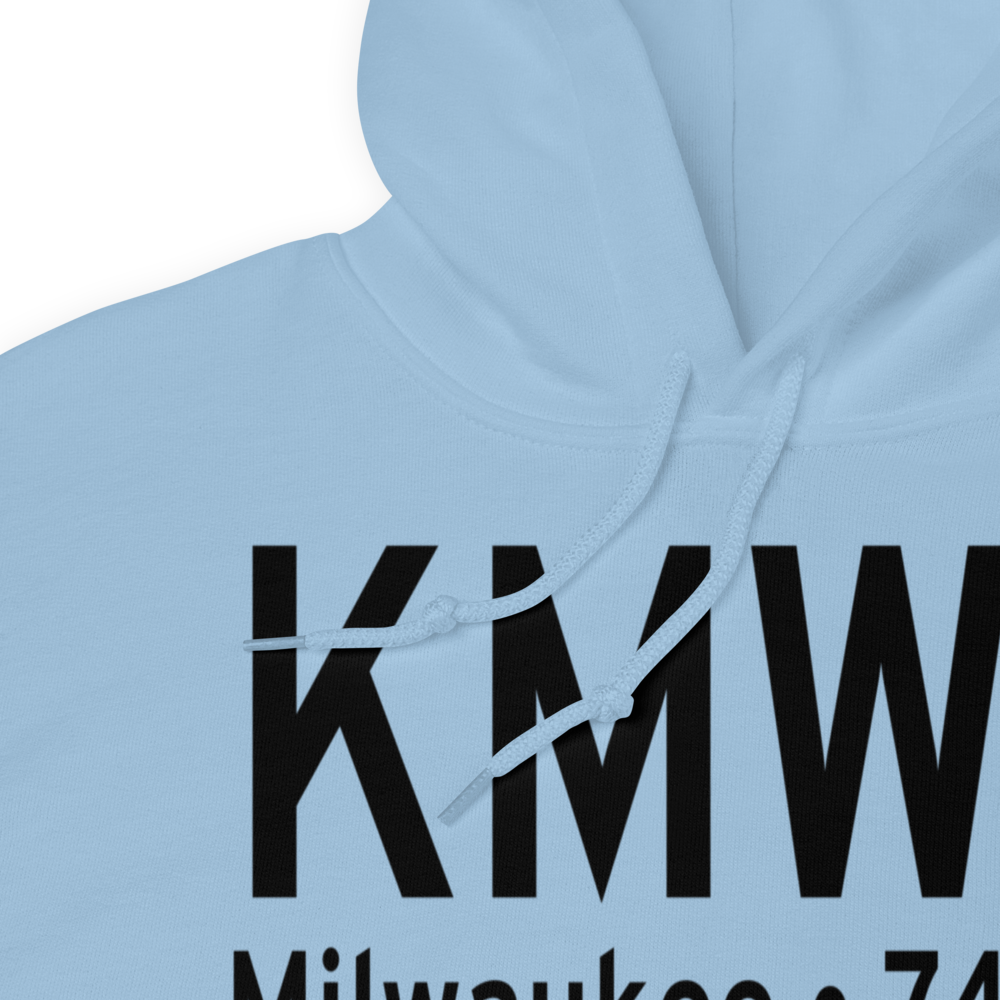 Lawrence J Timmerman Airport (KMWC) ICAO Hoodie Sweatshirt 