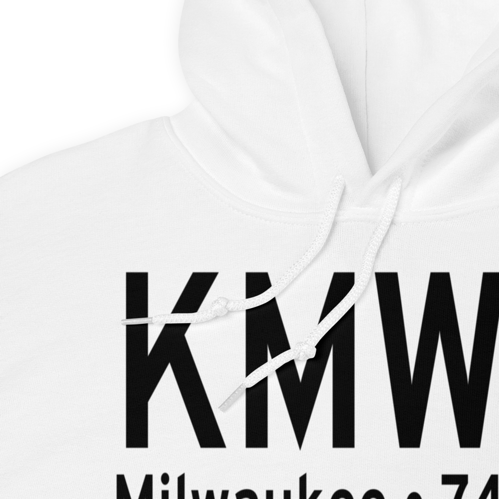 Lawrence J Timmerman Airport (KMWC) ICAO Hoodie Sweatshirt 