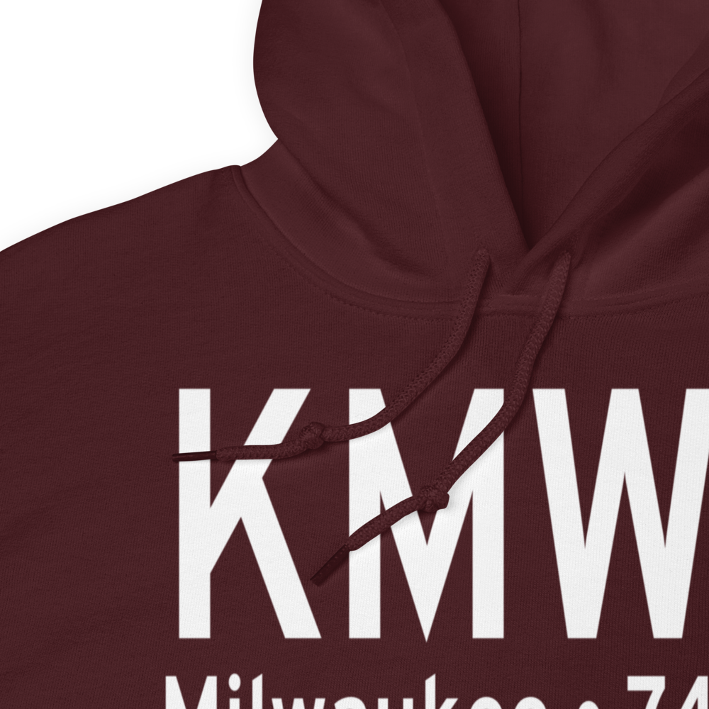Lawrence J Timmerman Airport (KMWC) ICAO Hoodie Sweatshirt 