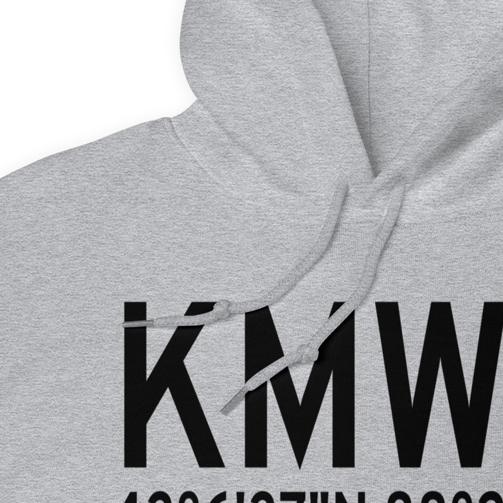 Lawrence J Timmerman Airport (KMWC) ICAO Hoodie Sweatshirt 