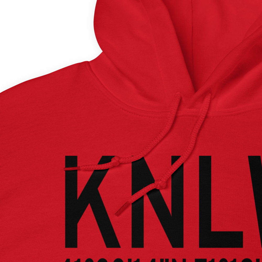 Naval Station Newport Helipad (KNLW) ICAO Hoodie Sweatshirt 