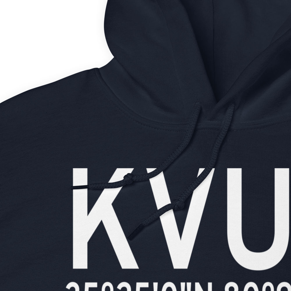 Stanly County Airport (KVUJ) ICAO Hoodie Sweatshirt 