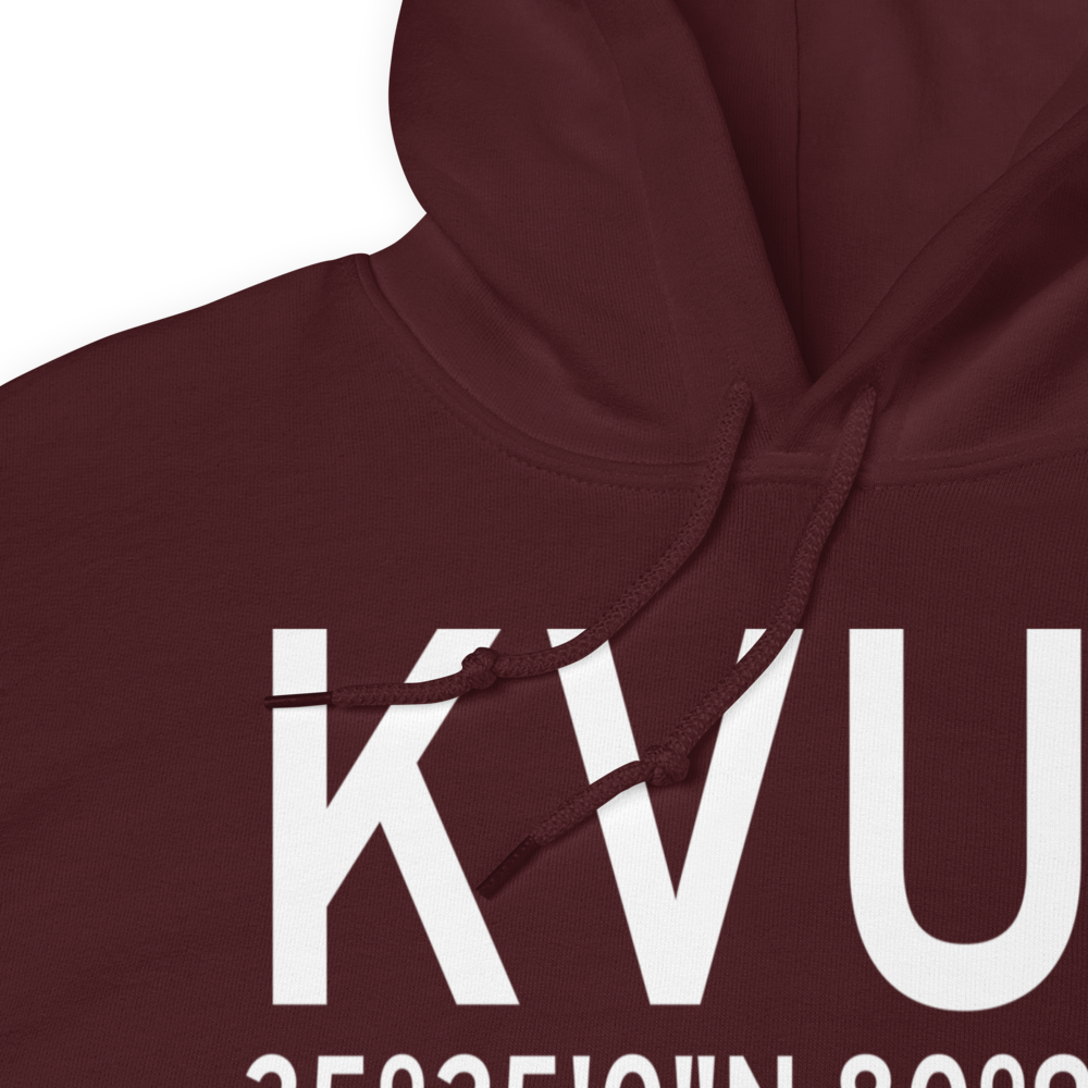 Stanly County Airport (KVUJ) ICAO Hoodie Sweatshirt 
