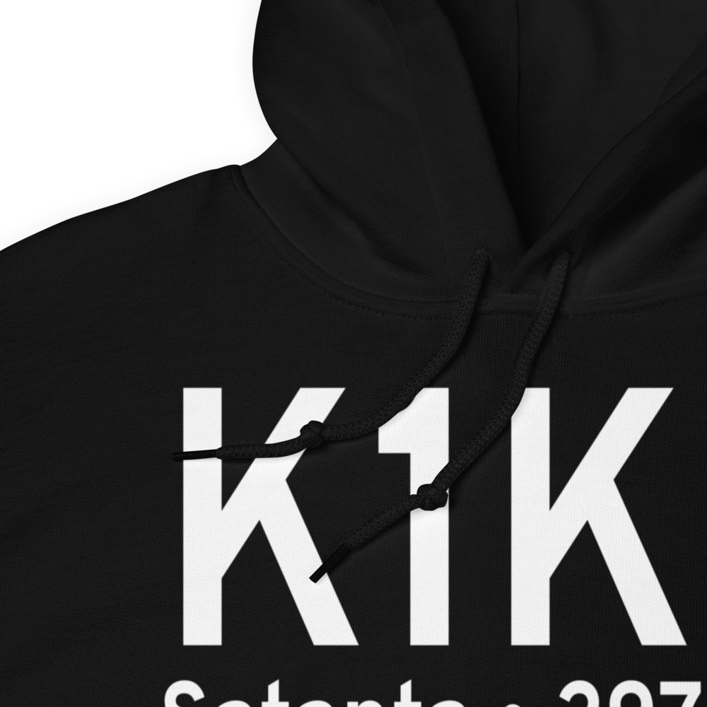 Satanta Municipal Airport (K1K9) ICAO Hoodie Sweatshirt 