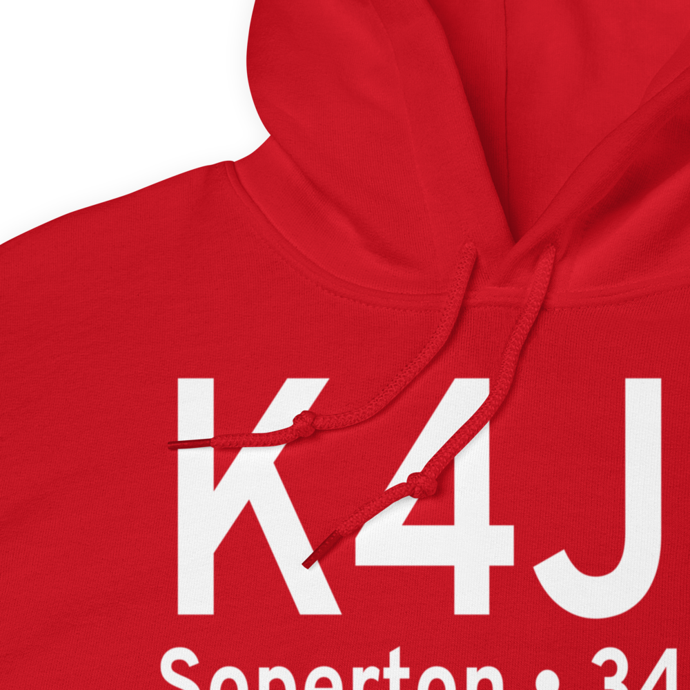 Treutlen County Airport (K4J8) ICAO Hoodie Sweatshirt 