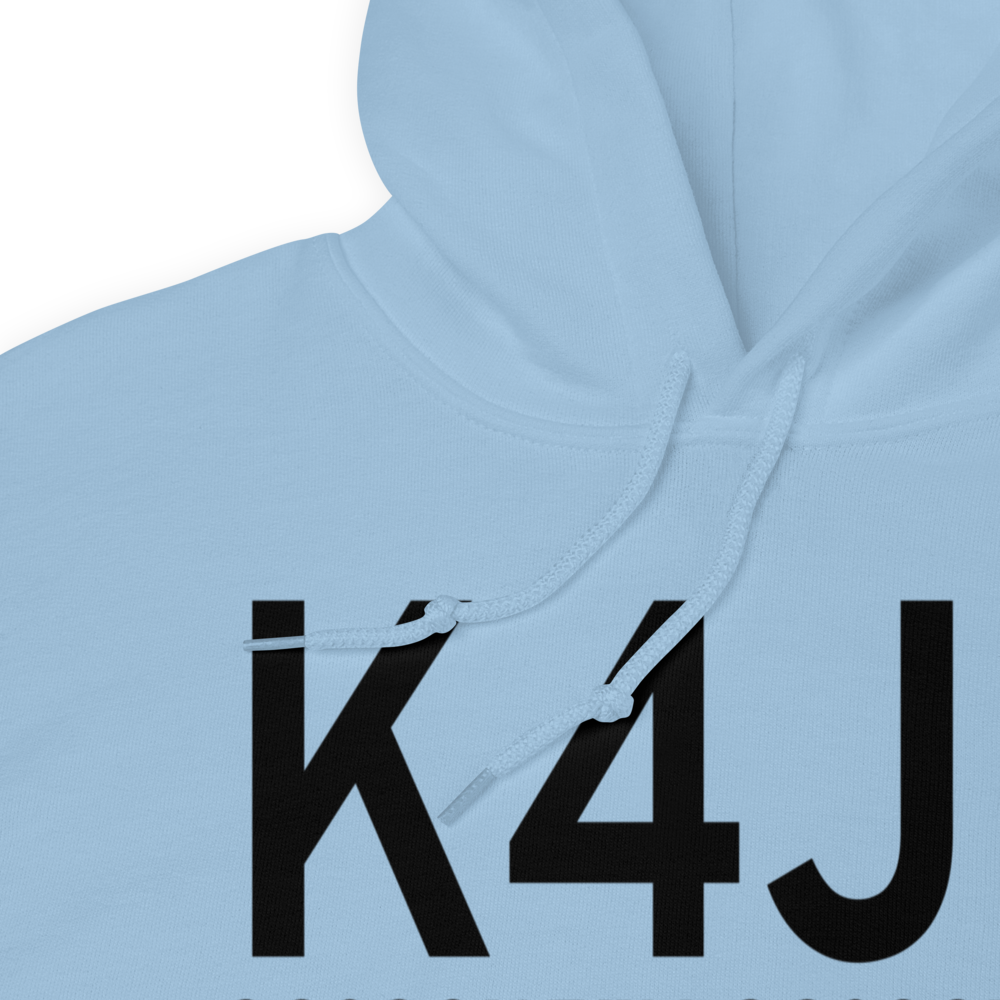 Treutlen County Airport (K4J8) ICAO Hoodie Sweatshirt 