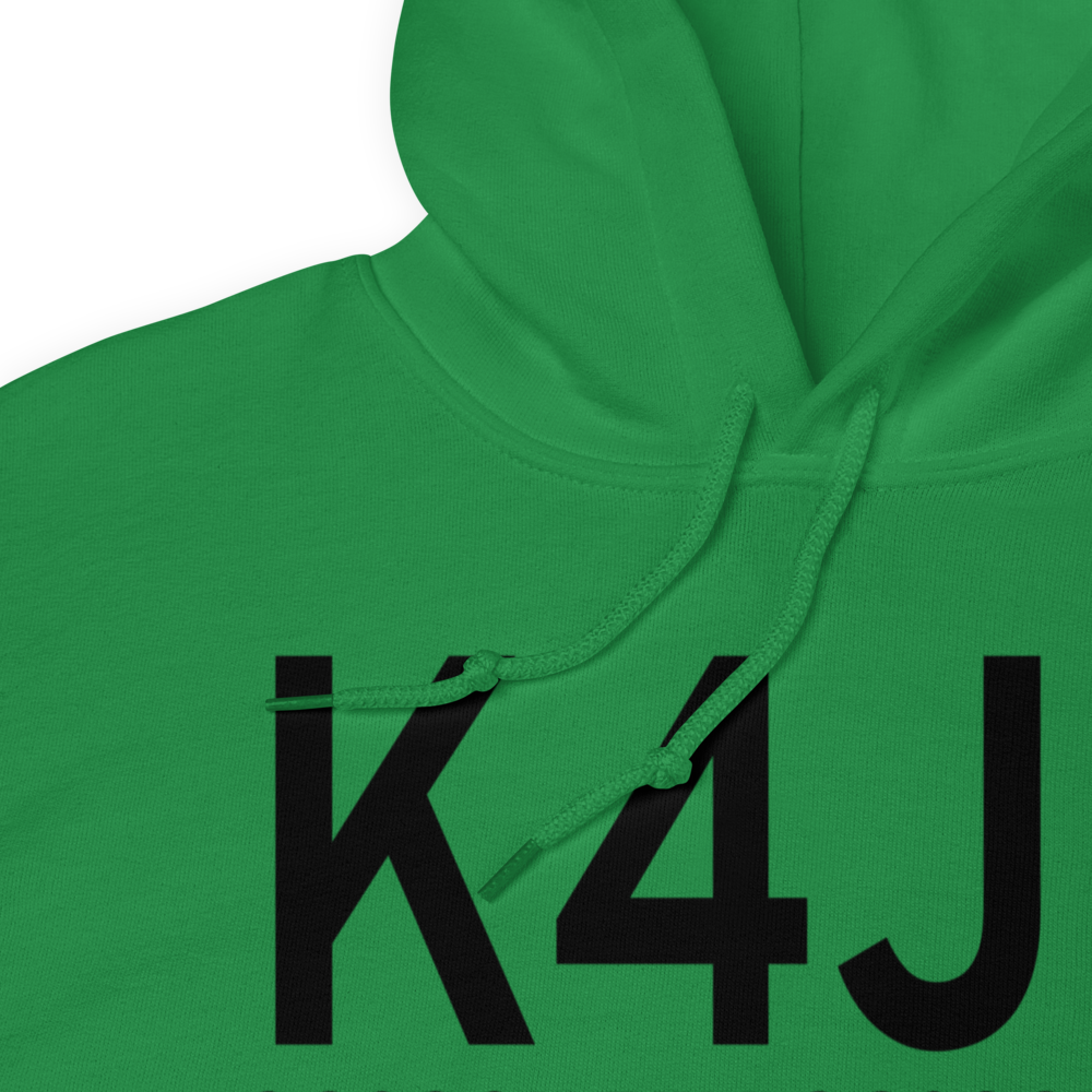 Treutlen County Airport (K4J8) ICAO Hoodie Sweatshirt 