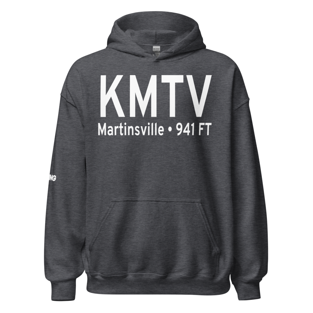 Blue Ridge Airport (KMTV) ICAO Hoodie Sweatshirt 