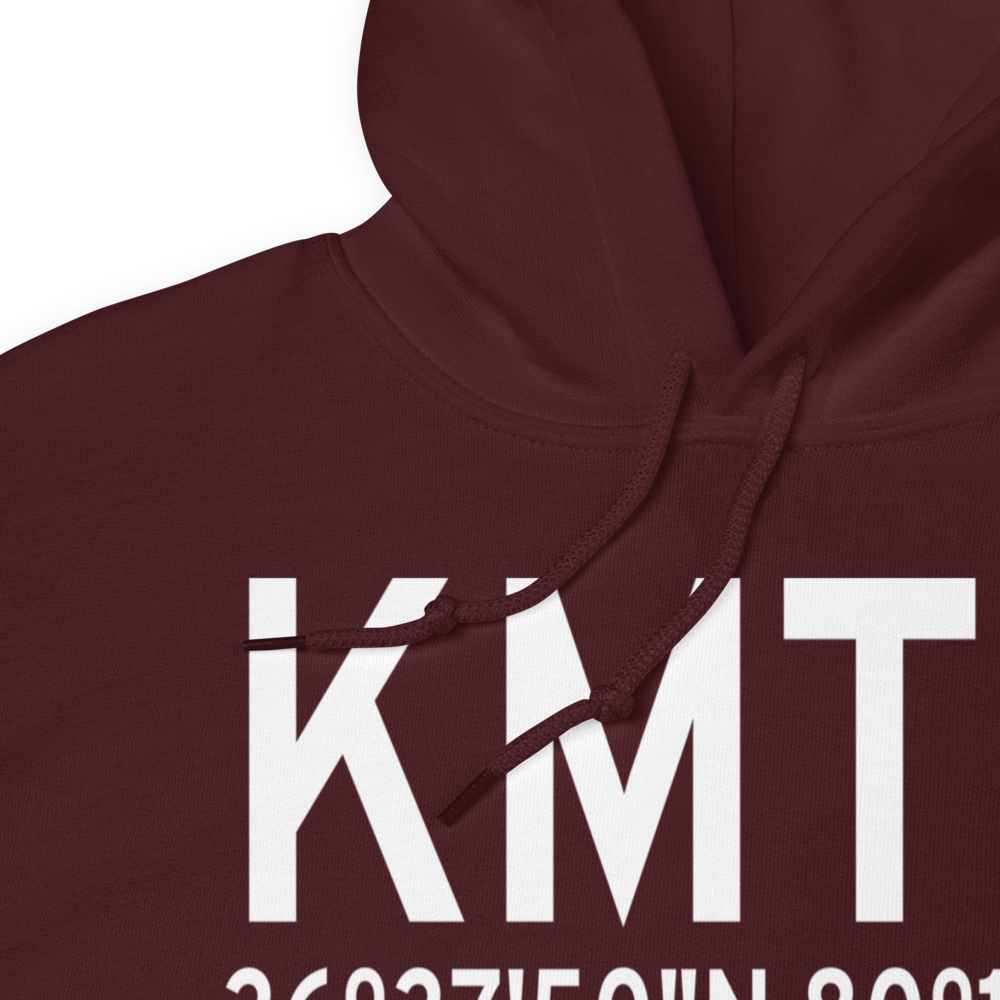 Blue Ridge Airport (KMTV) ICAO Hoodie Sweatshirt 