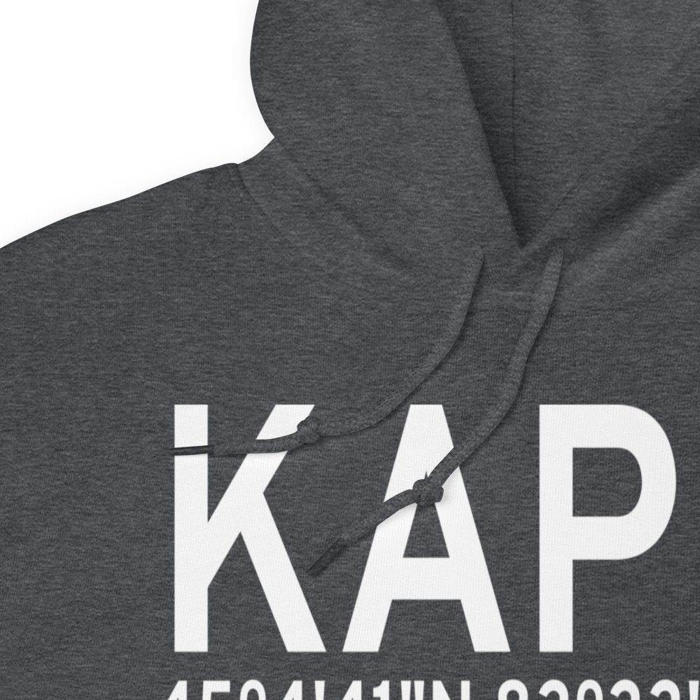 Alpena County Regional Airport (KAPN) ICAO Hoodie Sweatshirt 