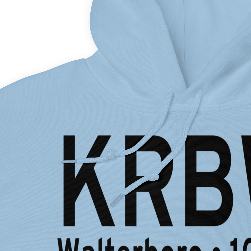 Lowcountry Regional Airport (KRBW) ICAO Hoodie Sweatshirt 