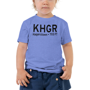 Hagerstown Regional Richard A Henson Field (KHGR) ICAO Toddler T-Shirt