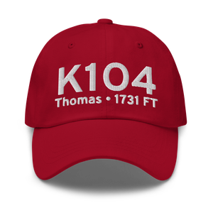 Thomas Municipal Airport (K1O4) ICAO Hat